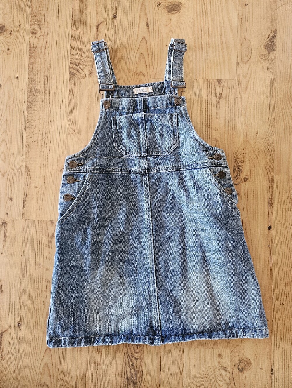 inherit Girls Denim Overall Dress